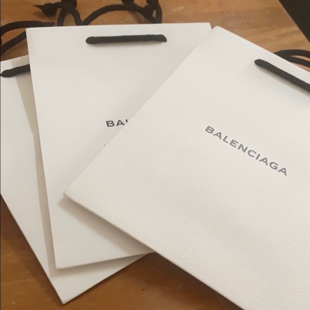 New balenciaga paper bag (shopping bag)